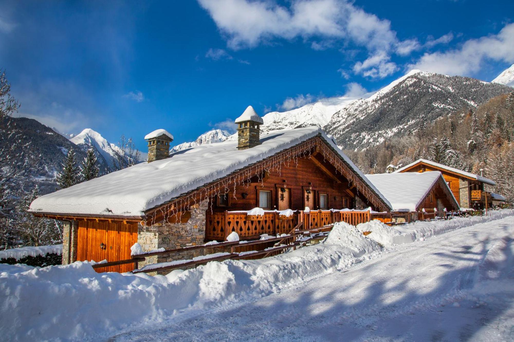 Bijoux Des Alpes - Mont Blanc Village ラ・サル エクステリア 写真